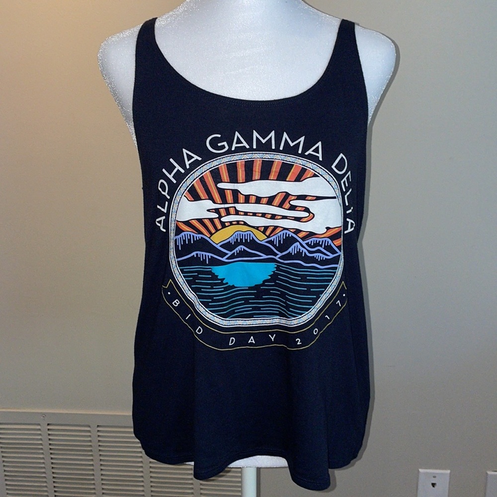 Alpha Gamma Delta tank top